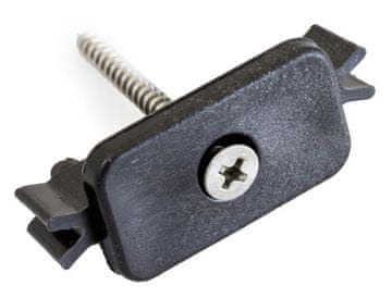 G21 Pritrditev terasne plošče na nosilec terasnih plošč WPC z jeklenim vijakom