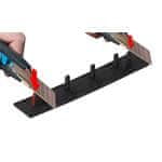 G21 Pokrov za WPC plošče, plastika, Ebony