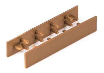 G21 pokrov za WPC plošče, plastika, Cumaru