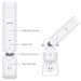 Ubiquiti AmpliFi HD Mesh Point, mrežni podaljšek Wi-Fi, bel