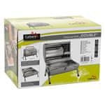 Cattara žar na oglje DOUBLE 2x 38cm potovalni