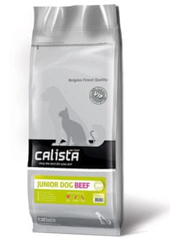 slomart CALISTA Junior Govedina - Suha hrana za pse - 12kg - Idealna za aktivne mladiče vseh pasem med rastjo in zdravljenjem