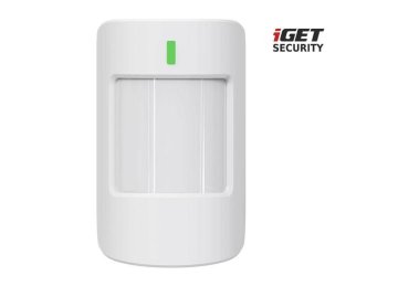 iGET SECURITY EP17 Brezžični senzor gibanja PIR brez zaznavanja živali za alarm SECURITY M5