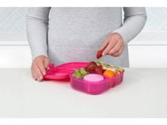 Sistema Lunch box Lunch Ribbon s posodico za jogurt 1,1 l, mešanica barv