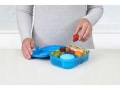 Sistema Lunch box Lunch Ribbon s posodico za jogurt 1,1 l, mešanica barv