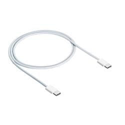 Akyga Kabel USB-C / USB-C 2.0 60W, bel 1m