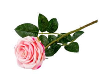 Umetno cvetje, plastika, vrtnica, roza 600mm