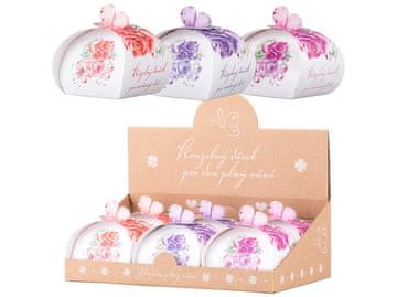 Naravno glicerinsko milo 125 g - Šopek v škatli (mešanica barv)