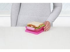 Sistema Sistema Lunch škatla za sendviče 450 ml, mešanica barv