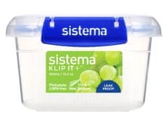 Sistema Sistema KLIP IT PLUS škatla za hrano 2 posnetka 400 ml