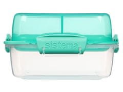 Sistema Sistema TO GO škatla za kosilo Flip and Nest 1,24 l, mešanica barv