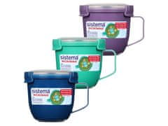 Sistema Sistema Microwave lonček za juho 565 ml, mešanica barv