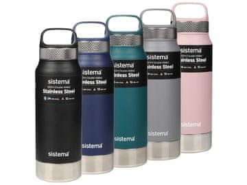 Sistema Termoska iz nerjavečega jekla Hydrate Stainless Steel 650 ml, mešanica barv