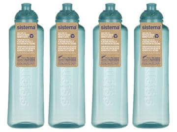 Sistema Komplet 4 steklenic Ocean Bound Swift Twist n Sip 480 ml, meta