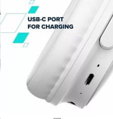 Canyon OnRiff 4 brezžične slušalke, BT 5.3, USB-C, baterija 500 mAh, mikrofon, 40 mm membrane, črne