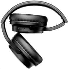 Canyon OnRiff 4 brezžične slušalke, BT 5.3, USB-C, baterija 500 mAh, mikrofon, 40 mm membrane, črne