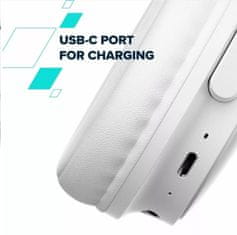 Canyon brezžične slušalke OnRiff 4, BT 5.3, USB-C, baterija 500 mAh, mikrofon, 40 mm pretvorniki, roza