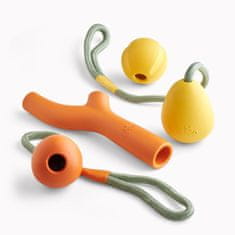 Beco Fetch Žogica za pse oranžna 6,5cm