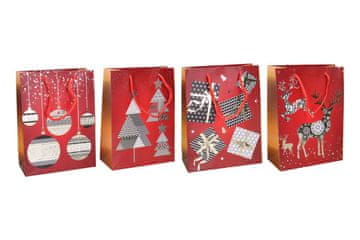 Darilna vrečka S 18x24x8,5 cm Božič