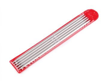 Igle za nogavice iz aluminija št. 2; 2,5; 3; 3,5; 4; 4,5; 5 - (5 mm) nikelj