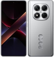 POCO X7 pametni telefon, 8 GB/256 GB, srebrn