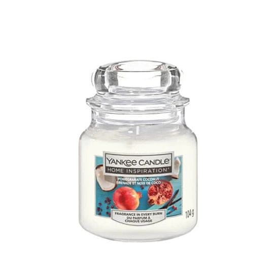 Yankee Candle Dišeča sveča Home Inspiration mala Granatno jabolko Kokos 104 g