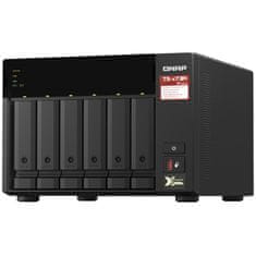 Qnap QNAP TS-673A NAS-Server AMD Ryzen Embedded V1500B 2,2 GHz SATA 6Gb/s