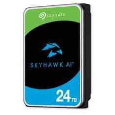 Seagate Seagate SkyHawk AI 3.5" 24 TB HDD za nadzorni sistem, 7200 RPM, 32 AI kanalov, visoka zanesljivost
