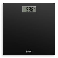 Tefal Tefal PP1400 Črna elektronska osebna tehtnica, kvadratna, 150 kg, LCD zaslon, funkcija pomnjenja, natančnost 100 g