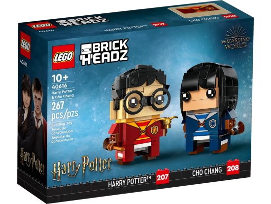 LEGO LEGO BrickHeadz Harry Potter 40616: Harry Potter in Cho Chang, 267 delcev, starost 10+, 24h dostava