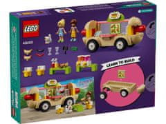 LEGO LEGO Friends 42633 Avtodomček s hot dogi, 100 delov, za otroke od 4. leta, vključuje 2 minifiguri