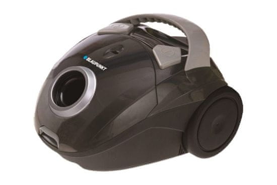 slomart Cilindrični sesalnik Blaupunkt VCB101, črn, 700 W, za suho čiščenje, 2 L zmogljivost, 4.2 m kabel, idealen za dom