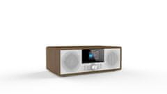 Denver Denver MIR-270DW Stereo sistem z internetnim radiem v temnem lesu, AUX in USB povezljivost, Bluetooth, 20 W RMS zvok.