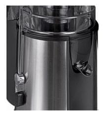 Clatronic Sokovnik Clatronic AE 3532, črn in nerjaveče jeklo, 1000 W, 2L posoda za pulpo, 2 hitrosti, enostavno čiščenje