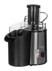 Clatronic Sokovnik Clatronic AE 3532, črn in nerjaveče jeklo, 1000 W, 2L posoda za pulpo, 2 hitrosti, enostavno čiščenje
