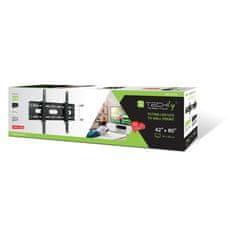 Techly Techly nagibni stenski nosilec za televizor LED LCD 42-80" črn