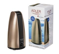 Adler Adler AD 7954 vlažilnik zraka 1 L, črna in zlata, 18 W, kapaciteta vlaženja 100 ml/h, rotacijski nadzor.