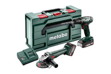 Metabo Metabo SET 2.4.3 18 V 1600 RPM Akumulatorski vijačnik z nastavljivo hitrostjo - Črna, Zeleno, Rdeča
