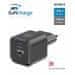 SWISSTEN Napajalnik GaN 1x USB-C 20W pd + 1x USB-A 18w QC črn