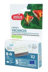 Zolux Krmni blok HOLIDAY za akvarijske ribe 2x40g