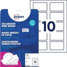 Avery Zweckform Samolepilne priponke, bele, 80,0 x 50,0 mm, 200 kosov