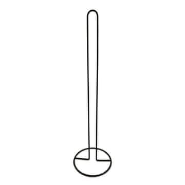 Toro PODLOGA ZA TOALETNI PAPIR ČRNA 16X16X56CM SS