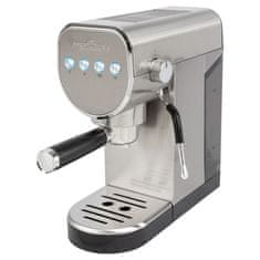 ProfiCook ES-KA 1265 espresso 2v1 (20 barov), vzvod, nastavek za kapsule