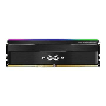 Silicon Power DDR5 Silicon Power XPOWER Zenith RGB Gaming RAM 64GB (2x32GB) 6000 MHz CL30, črno, visoka zmogljivost