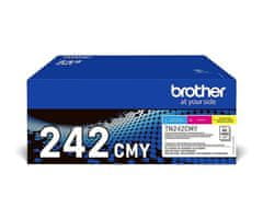 Brother Original Brother TN-242CMY toner cartridge - Cijan, Magenta, Rumena, 1 kos, za DCP-9017CDW, DCP-9022CDW, HL-3142CW, HL-3152CDW