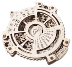 UGEARS 3D lesena mehanska sestavljanka Koledar