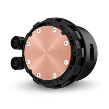 NZXT NZXT Kraken 360 AIO tekočinsko hlajenje za procesor, 12 cm, črna, 3 ventilatorji, podpora za Intel in AMD.