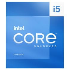 Intel Procesor Intel Core i5-13600K 5.1 GHz LGA1700 za igralne namene, 14 jeder, 20 MB predpomnilnika, podpora DDR5 in DDR4.