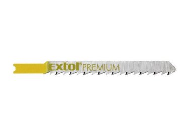 Extol Premium Listi vbodne žage (8805507) jigsaw blades 5pcs, 75x4.0mm, UNIVERSAL handle, HCS