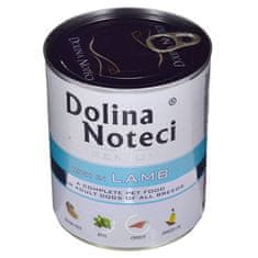 DOLINA NOTECI DOLINA NOTECI Premium mokra hrana za pse - Jagnjetina, 800 g, brez umetnih dodatkov, brez glutena in soje, primerna za odrasle pse